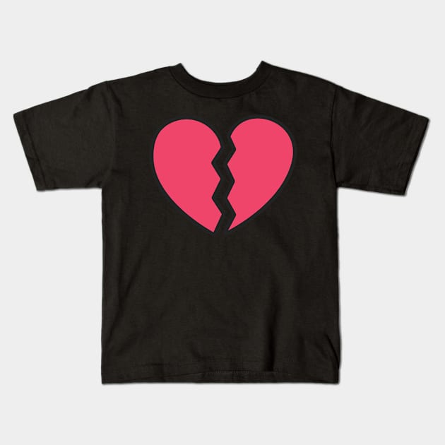 heart Kids T-Shirt by JosanDSGN